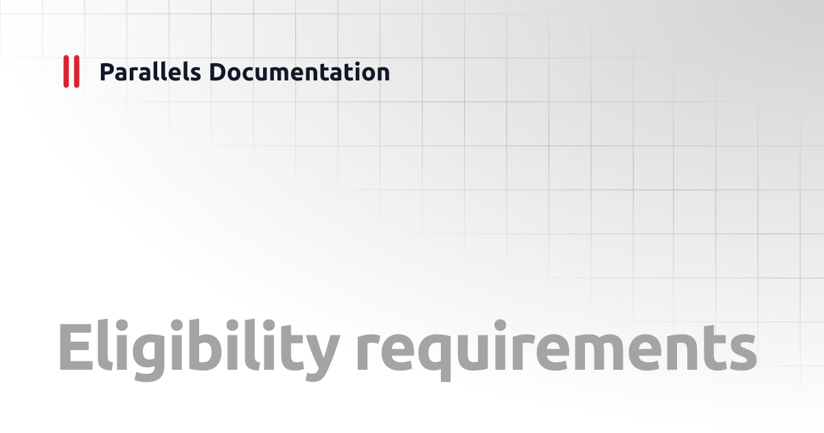 Eligibility requirements | FSLogix Containers Best Practices v19 ...
